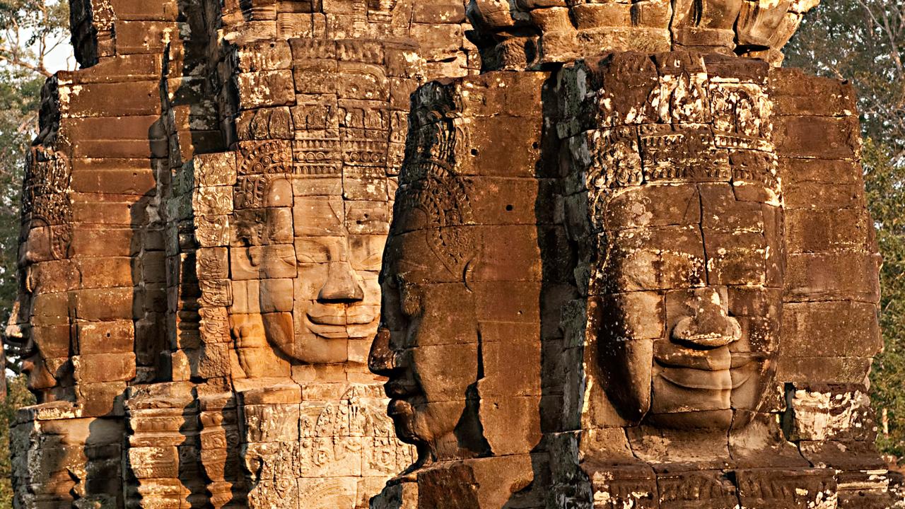 Temple de Bayon, sur le site d'Angkor. [AFP - Lorenzo de Simone / Aurimages]