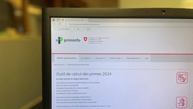 Le canton du Valais va allouer 254,3 millions de francs en 2024 pour les réductions de primes d'assurance maladie, soit 15,1 millions de plus que l'année précédente. [RTS]