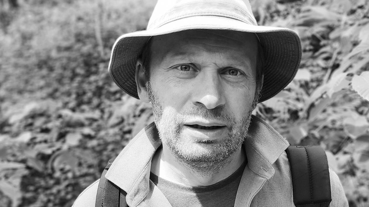 David Happe, technicien forestier, ingénieur écologue et écrivain. [Anne-Gaëlle Touminet]