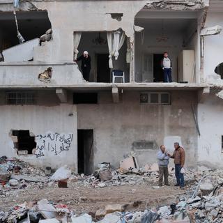 L’aide suisse peine à arriver en Syrie après le tremblement de terre meurtrier [Reuters - Amr Alfiky]