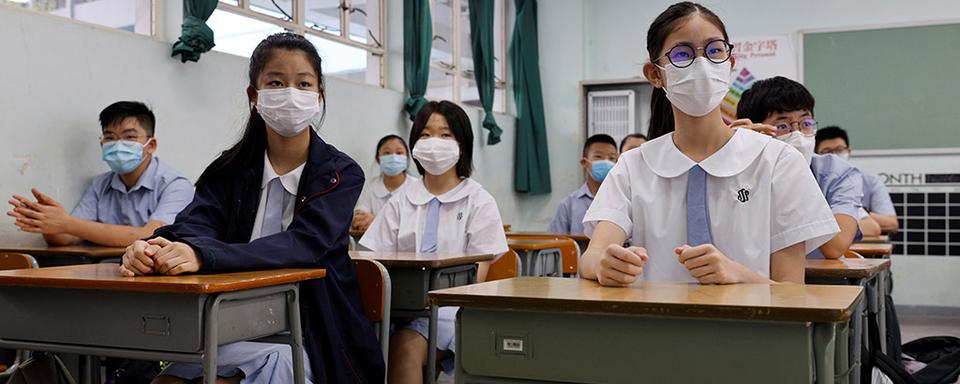 Les événements de Tiananmen ont été effacé des manuels scolaires hong-kongais. [Reuters - Tyrone Siu]