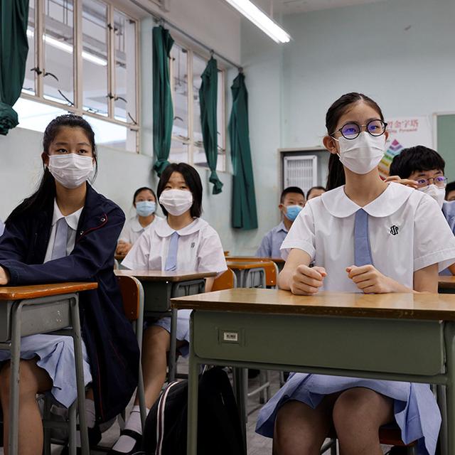 Les événements de Tiananmen ont été effacé des manuels scolaires hong-kongais. [Reuters - Tyrone Siu]