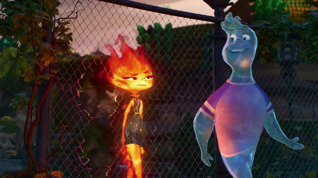 Flam et Flack dans le film d'animation "Elémentaire" des studios Pixar. [AFP - WALT DISNEY PICTURES]