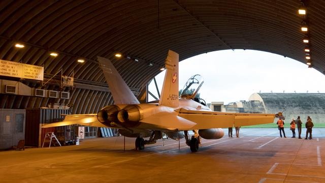 Les travaux de maintenance des F/A-18 ont pris du retard. [Keystone - Julien Grindat]