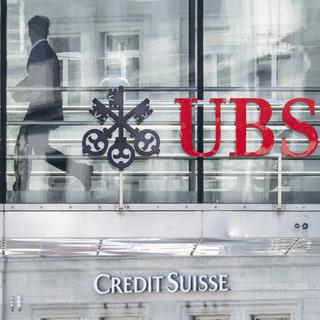 UBS et Credit Suisse. [Keystone - Ennio Leanza]