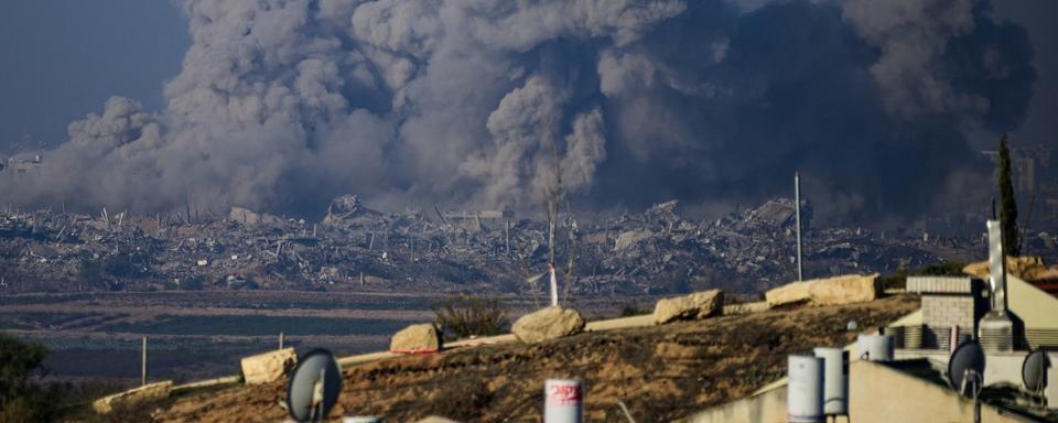 La trêve entre Israël et le Hamas étant terminée, les combats ont repris sur la bande de Gaza. [afp - John Macdougall]