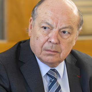 Christian Dupessey, maire d'Annemasse, président du Pôle métropolitain du genevois français et de la Mission opérationnelle transfrontalière. [Keystone - Salvatore Di Nolfi]