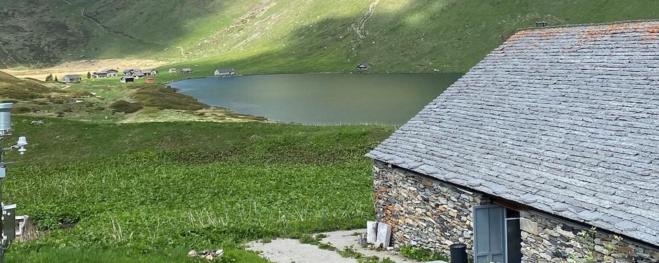 Le lac de Cadagno. [RTS - Nicole della Pietra]