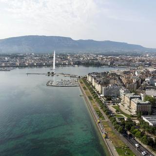 Vue de la ville de Genève. [Keystone - Salvatore Di Nolfi]