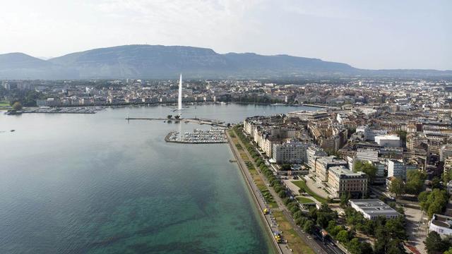 Vue de la ville de Genève. [Keystone - Salvatore Di Nolfi]