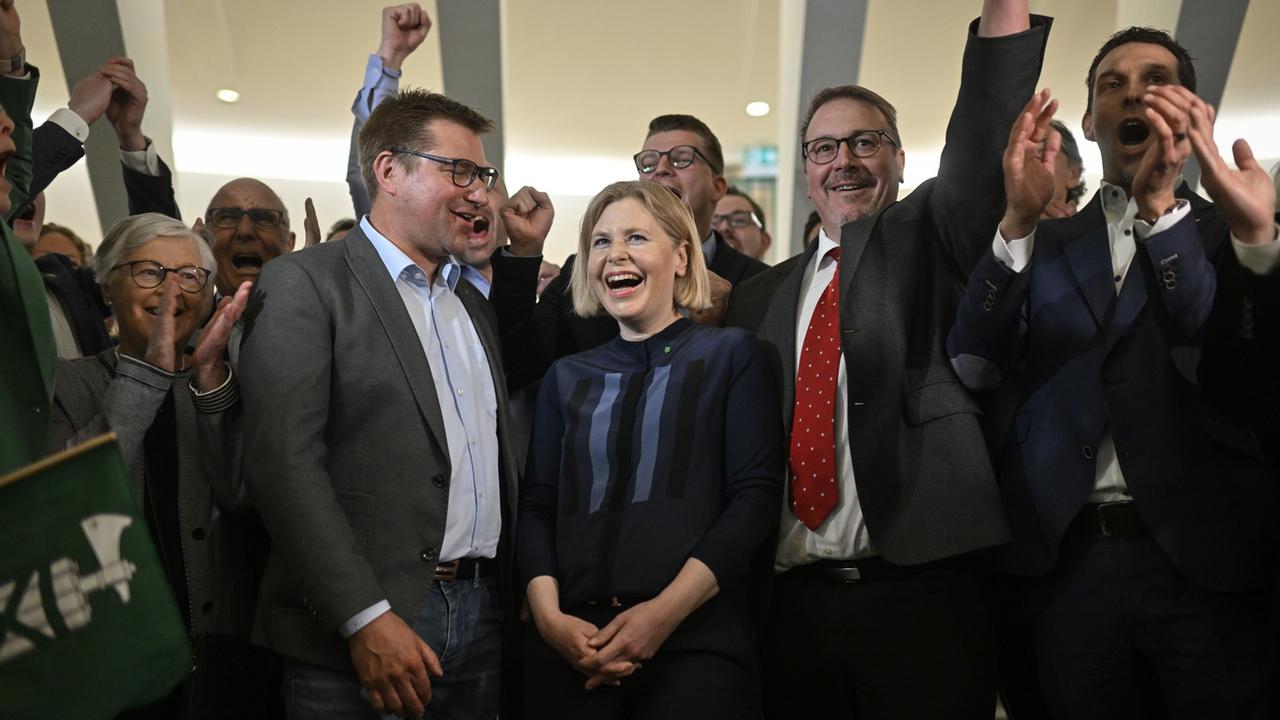 L'UDC Esther Friedli élue au Conseil des Etats pour le canton de Saint-Gall. [Keystone - Gian Ehrenzeller]