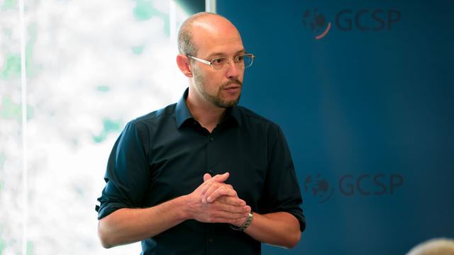 Lionel Fatton, professeur assistant à la Webter University. [ACANU - GCSP]