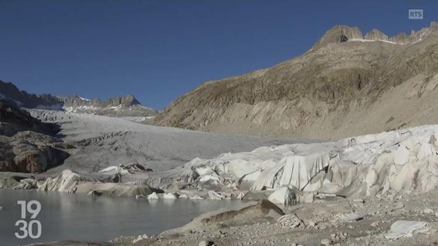 Une grotte artificielle aurait été construite sans autorisation dans le glacier du Rhône