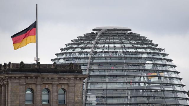 L’Allemagne est entrée officiellement en récession économique. [Keystone - Kay Nietfeld/EPA]