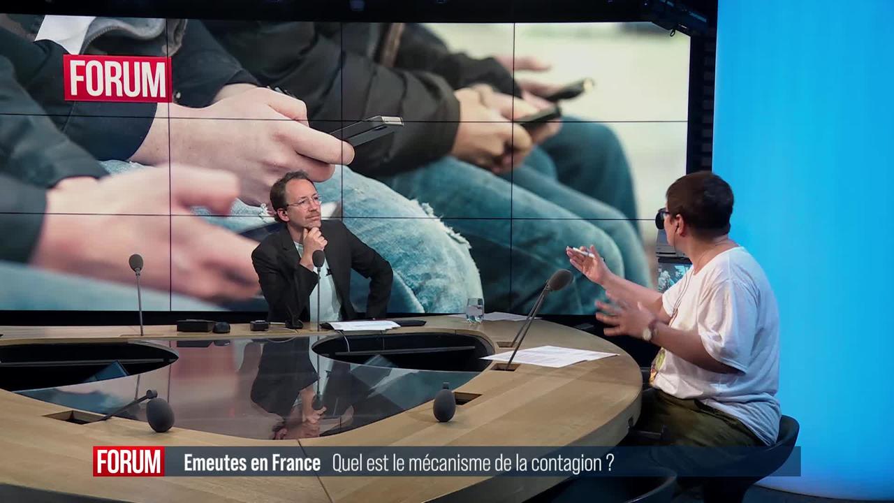 Heurts en France: le rôle des réseaux sociaux