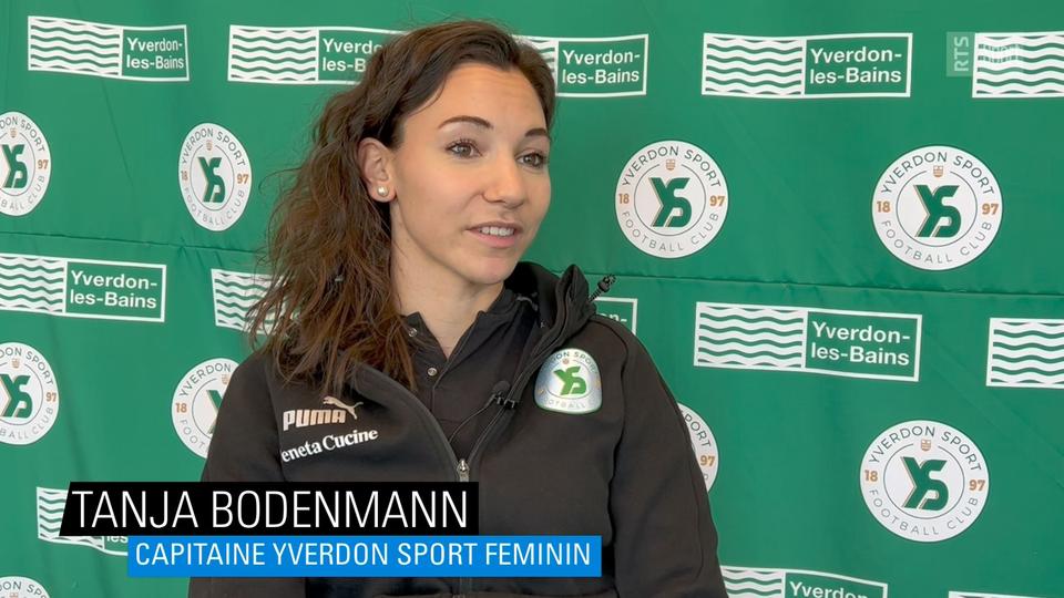 Tanja Bodenmann, capitaine d'Yverdon Sport Féminin [Jennifer Ballmer]