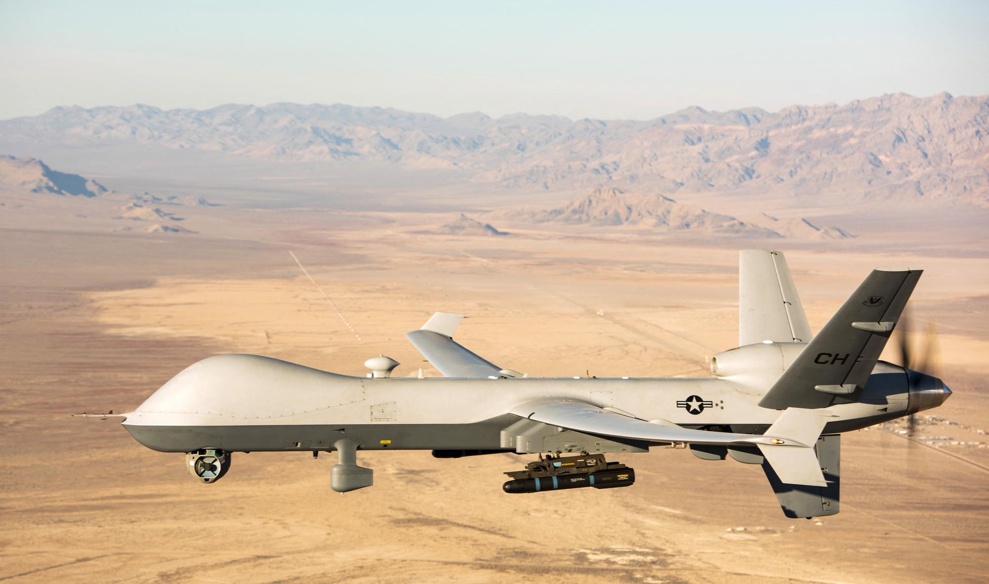 Un drone MQ-9 Reaper de l'armée américaine. [AFP - William Rosado]