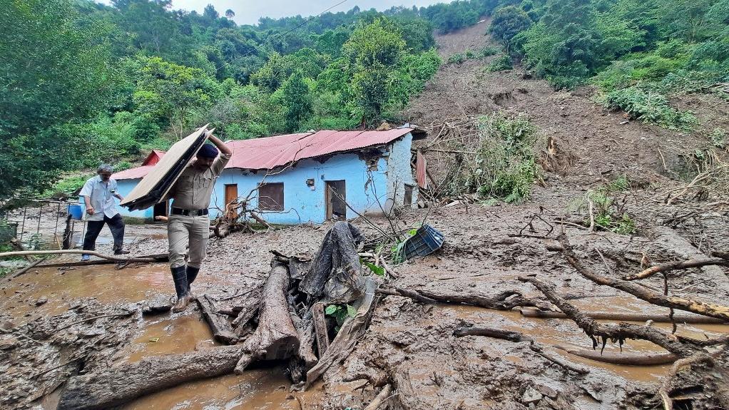 Près de 50 personnes ont perdu la vie après de fortes pluies en Inde. [AFP]