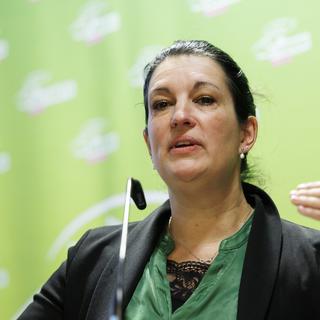 Delphine Klopfenstein Broggini, conseillère nationale Verte genevoise. [Keystone - Salvatore Di Nolfi]
