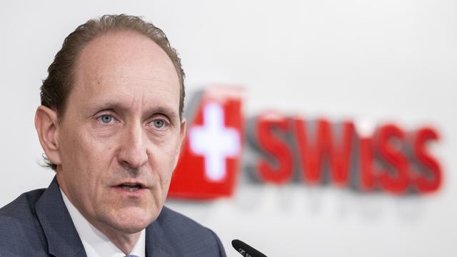 Dieter Vranckx, directeur général de Swiss. [Keystone - Ennio Leanza]