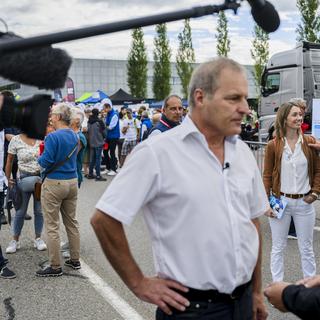 L'UDC Pierre-André Page a retiré sa candidature au 2e tour du conseil des Etats. [Keystone - Jean-Christophe Bott]