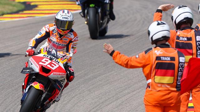 Marc Marquez a finalement décidé de ne pas courir après sa chute survenue à l'échauffement. [Jan Woitas]