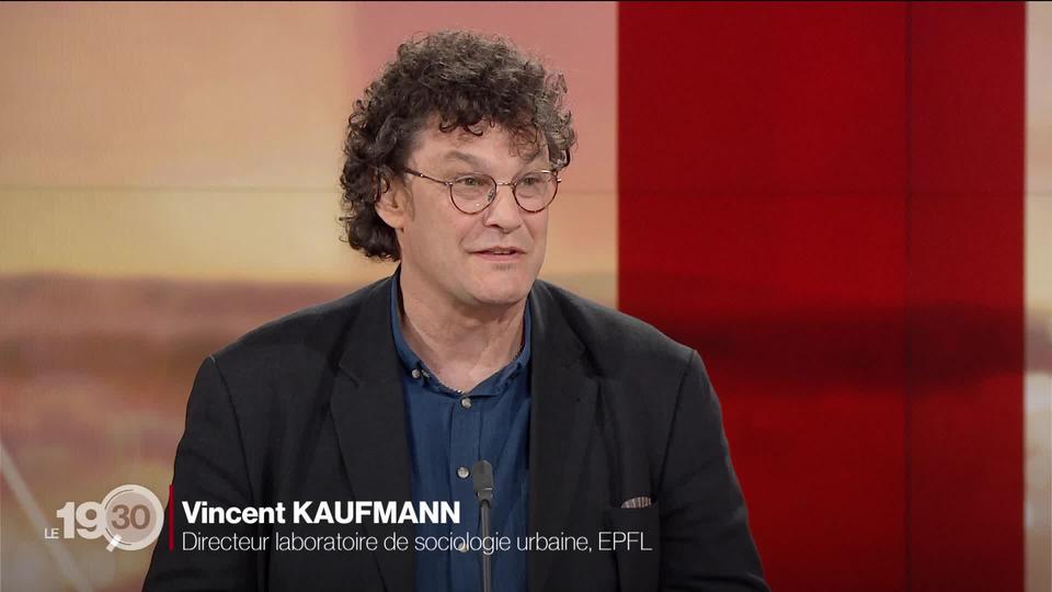 Enquête sur la mobilité en Suisse: l'analyse de Vincent Kaufmann, directeur du laboratoire de sociologie urbaine à l'EPFL