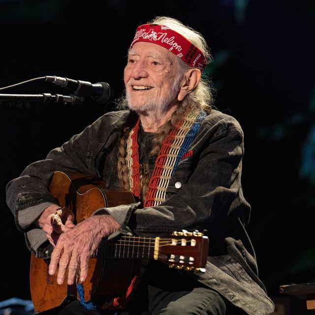 Le musicien américain Willie Nelson au Farm Aid Music Festival le 24 septembre 2022 à Raleigh, aux Etats-Unis. [AFP - SUZANNE CORDEIRO]