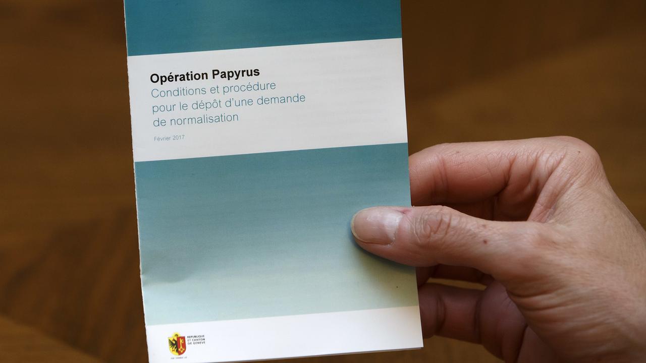 Genève a lancé l'opération Papyrus en février 2017 [Keystone - Salvatore Di Nolfi]