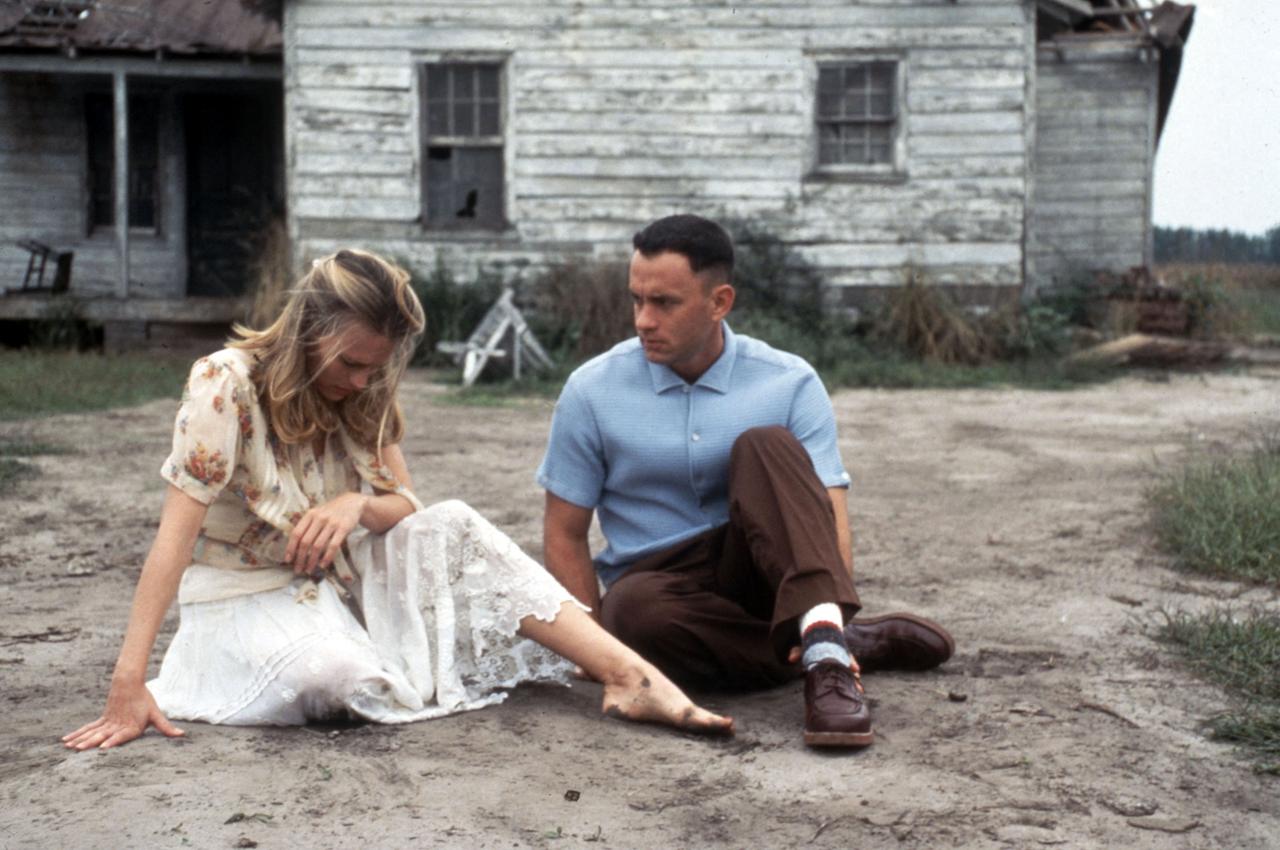 Robin Wright et Tom Hanks dans "Forrest Gump" de Robert Zemeckis. [AFP - Paramount Pictures]