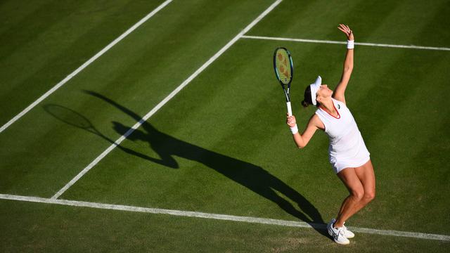 Bencic n'a fait qu'une bouchée de son adversaire polonaise. [Corinne Dubreuil]