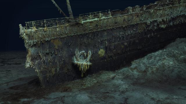 Des images inédites du Titanic révèlent de nouvelles facettes de l'épave. [ATLANTIC PRODUCTIONS/MAGELLAN]