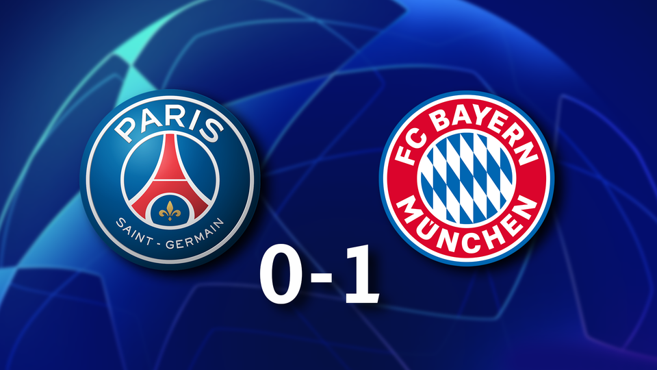 PSG-Bayern 0-1.