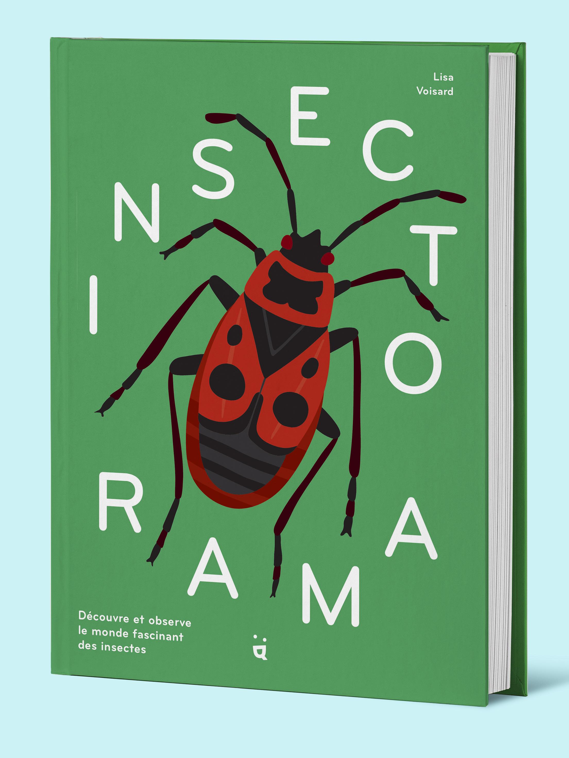La couverture du livre "Insectorama" de Lisa Voisard. [Helvetiq]