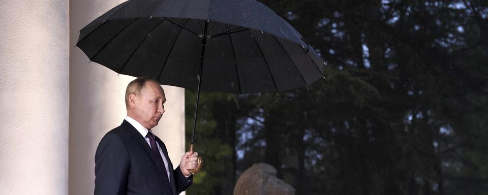 Vladimir Poutine. [Keystone - Sergei Bobylev, Sputnik, Kremlin Pool Photo via AP]