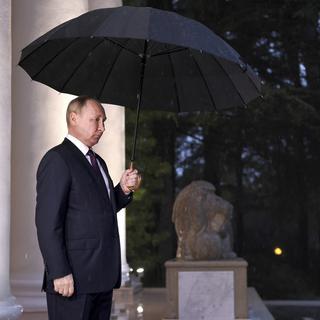 Vladimir Poutine. [Keystone - Sergei Bobylev, Sputnik, Kremlin Pool Photo via AP]