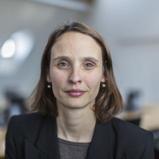 Claudine Esseiva, conseillère libérale-radicale à la Ville de Berne et porte-parole de l’Association suisse des employés de banques. [Keystone - Gaetan Bally]