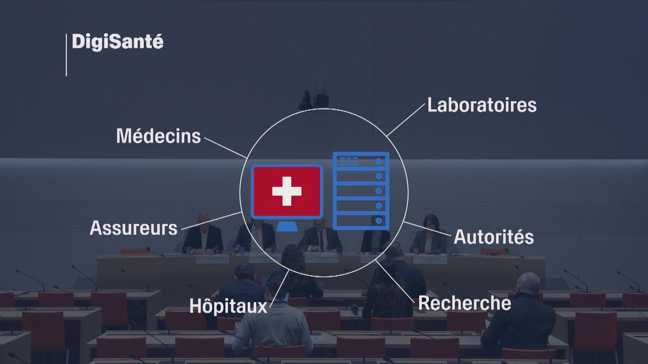 Le programme DigiSanté doit promouvoir la transformation numérique du système de santé et contribuer à la sécurité des patients. [RTS]