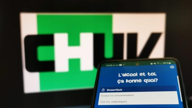 L'application a été développée par le CHUV. [Keystone - Doreen Enssle]