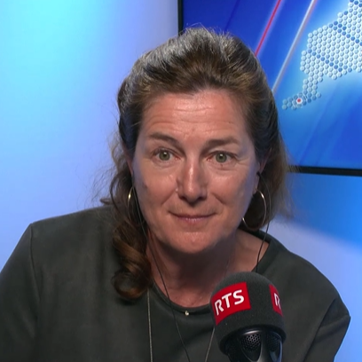 Interview de Virginie Borel, directrice du forum du bilinguisme à Bienne. [RTS - RTS]