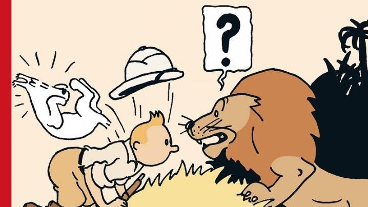 "Tintin au Congo" muni d'une préface contextuelle et d'une nouvelle couverture. [EDITIONS MOULINSART ET CASTERMAN]