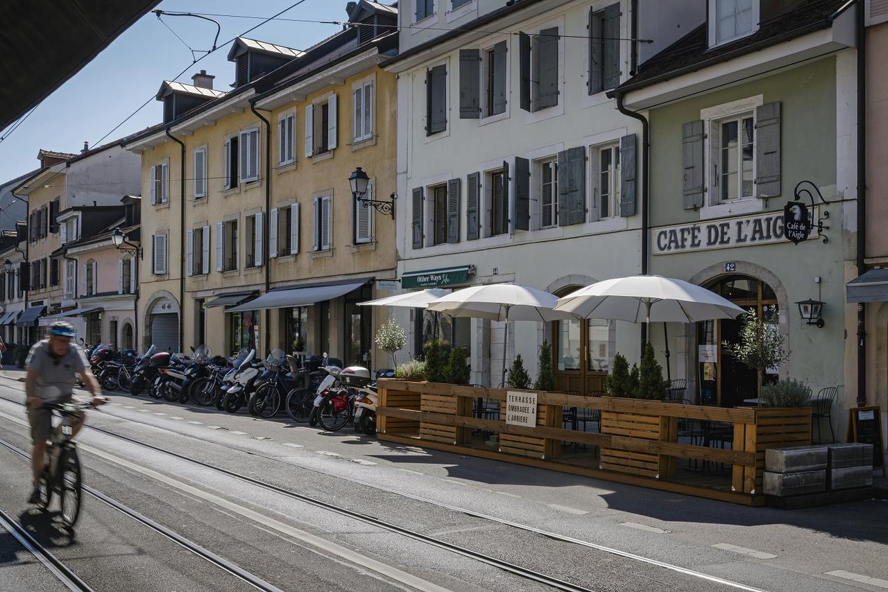 Mémoires de Carouge, ambiance de rue à Carouge. [L'Oeil d'Anouk - Anouk Ruffieux]