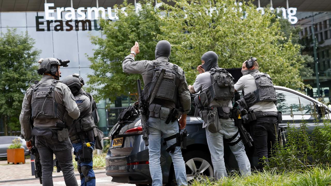 Trois morts dans une double fusillade à Rotterdam aux Pays-Bas. [KEYSTONE - BAS CZERWINSKI]