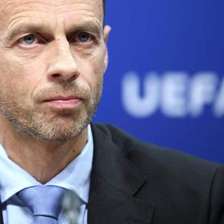 L'UEFA et son président Aleksander Ceferin ont perdu une bataille. [Keystone]