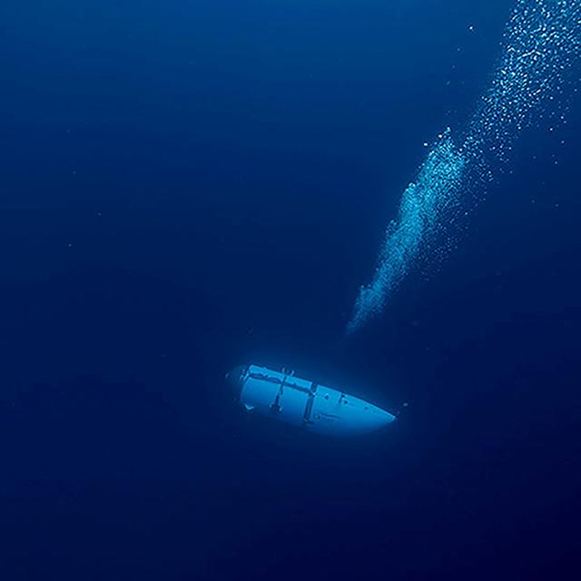 Le sous-marin Titan est porté disparu depuis dimanche. [reuters - OceanGate Expeditions]