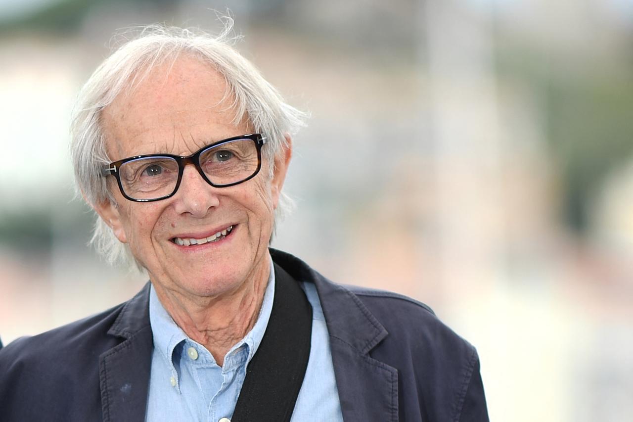 Le réalisateur britannique Ken Loach à Cannes en 2019 pour son film "Sorry We Missed You". [AFP - Loic Venance]