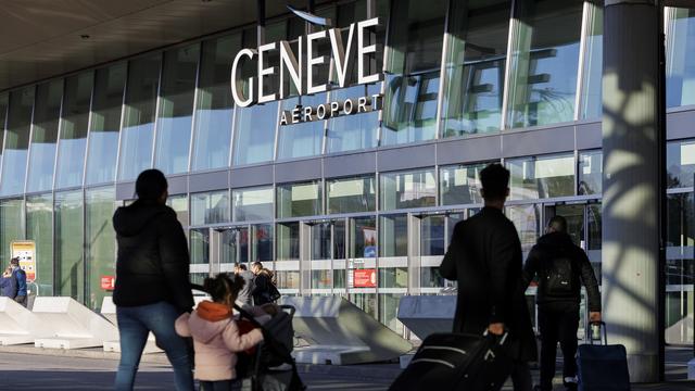 La menace d'une grève plane sur l'aéroport de Genève. [KEYSTONE - Salvatore Di Nolf]