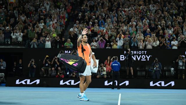Le joueur de tennis Rafael Nadal est éliminé au second tour de l'Open d'Australie 2023. [EPA/Keystone - LUKAS COCH]