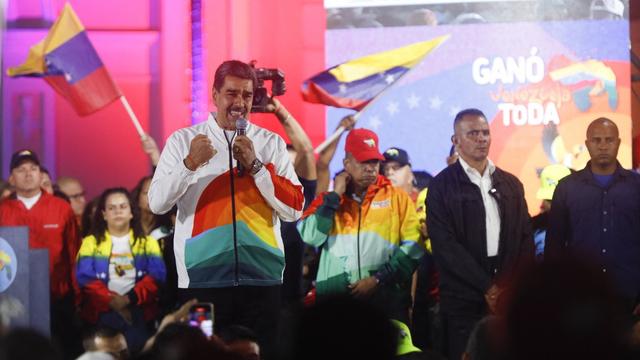 Les Vénézuéliens ont plébiscité dimanche une intégration à leur pays de la région riche en pétrole de l'Essequibo [afp - Pedro Rances Mattey]