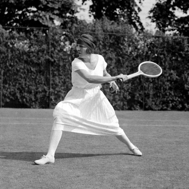 TENNIS WIMBLEDON SUZANNE LENGLEN 1921. [Keystone - ©Photopress-Archiv/Str]